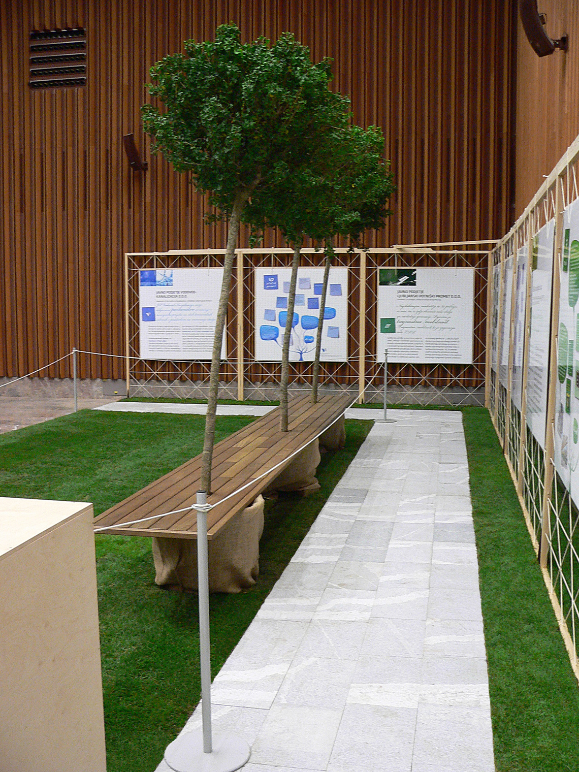 wood Exhibition  Sustainable Design