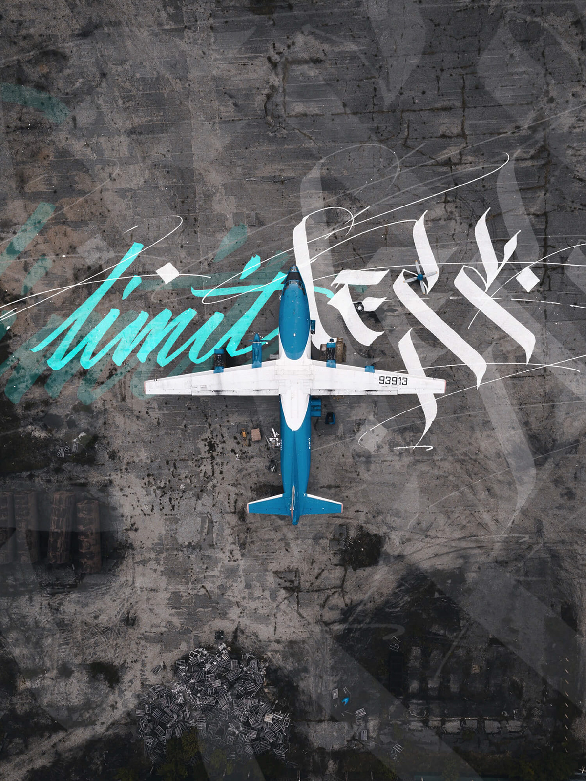 calligrahpy digitalart DJI drone dronephotography lettering