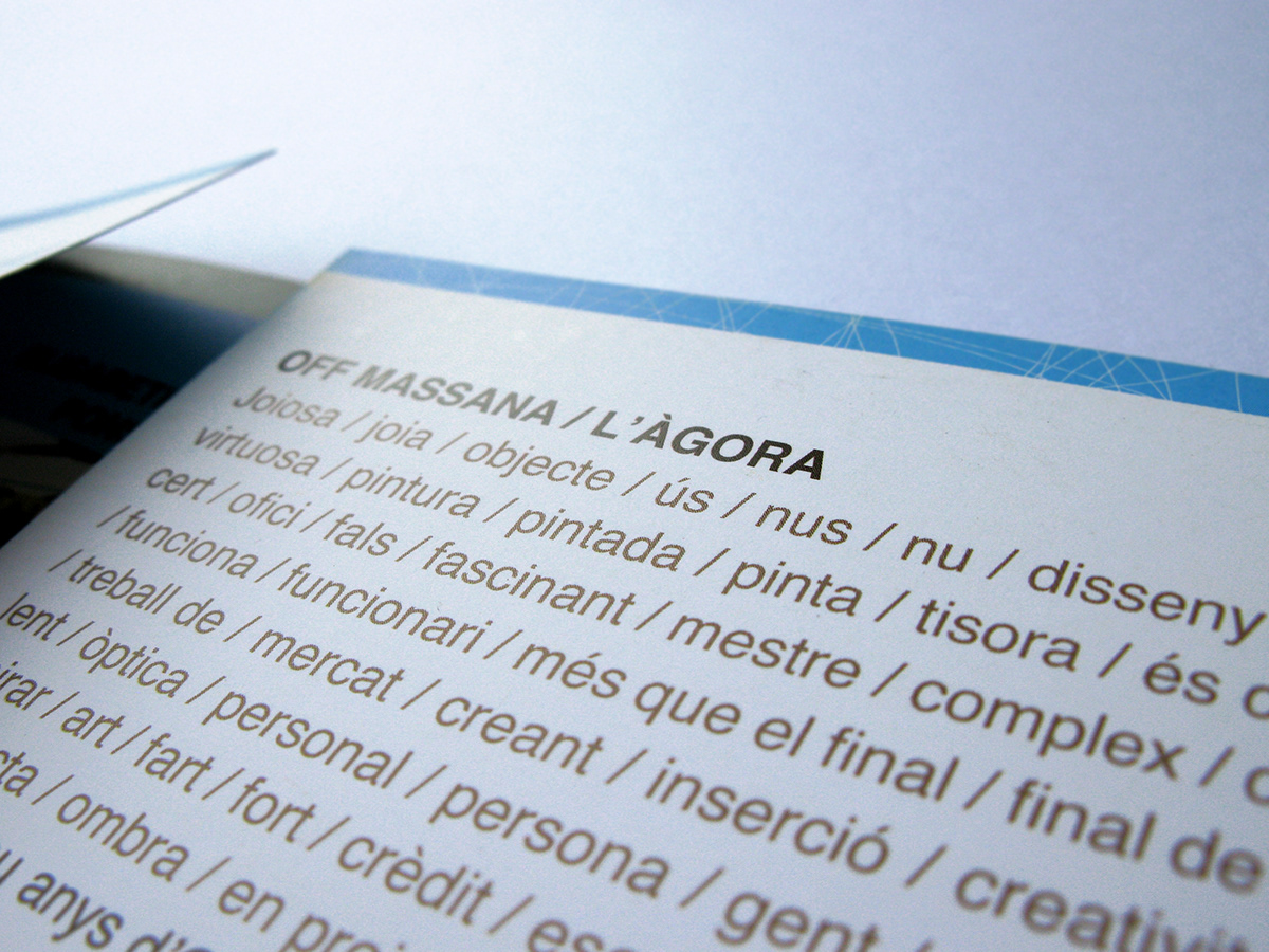 design type editorial blue barcelona