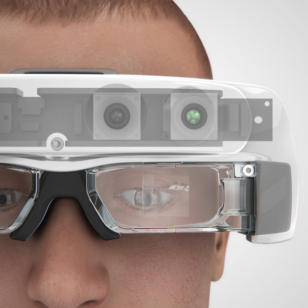 Wearable headset blind vision impaired OxSight
