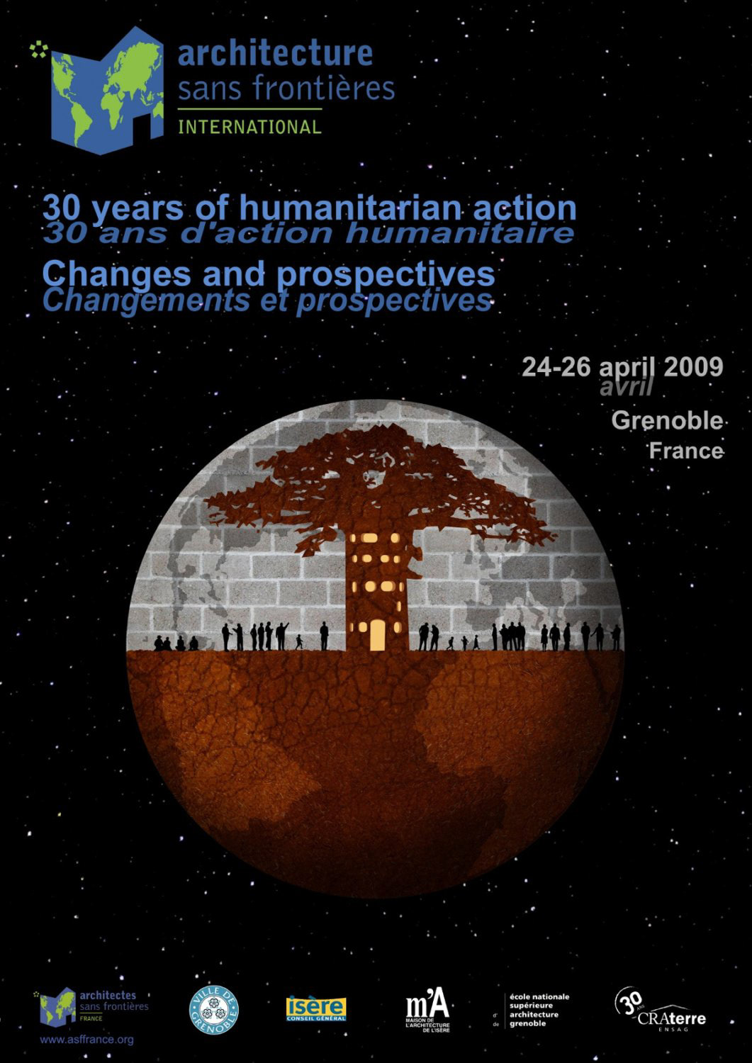 Humanitarian poster france grenoble Event