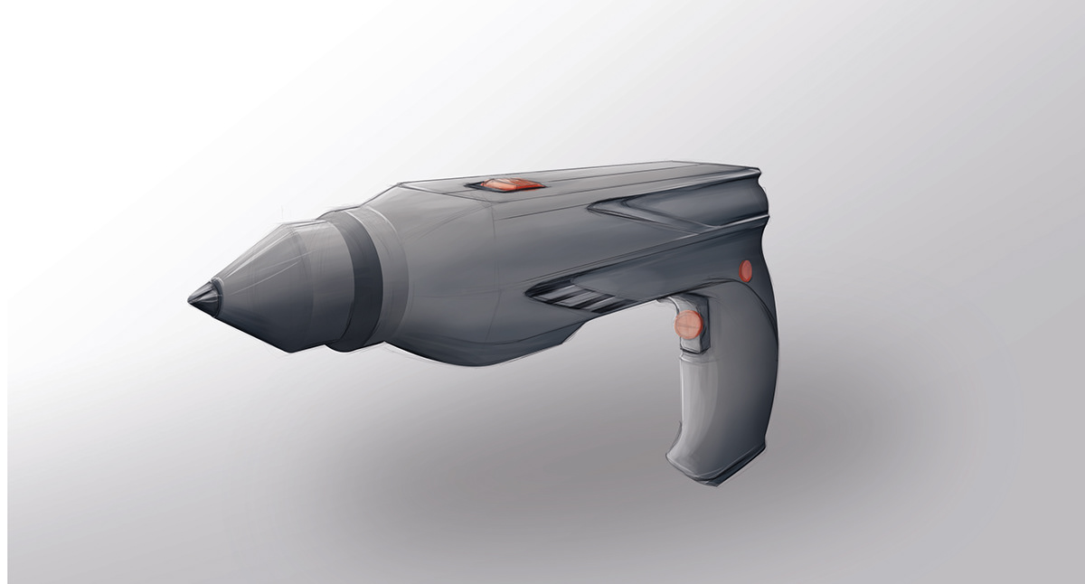 power tools drill tools product design  redesign concept 3dprinting Mockup model