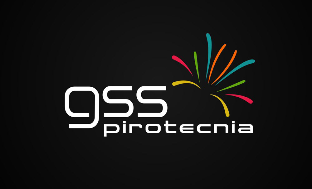 logo Web design graphic gss pirotecnia brand marca bruno Pessoa cantanhede