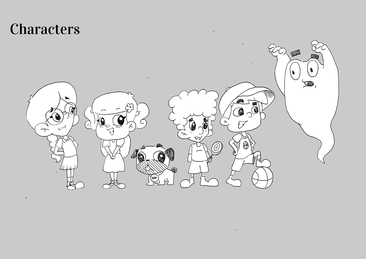 Character design  animation  concept 2D art