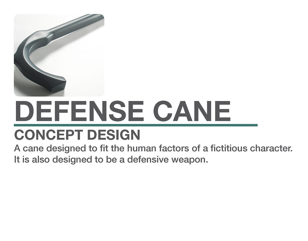 Cane  prop design concept design