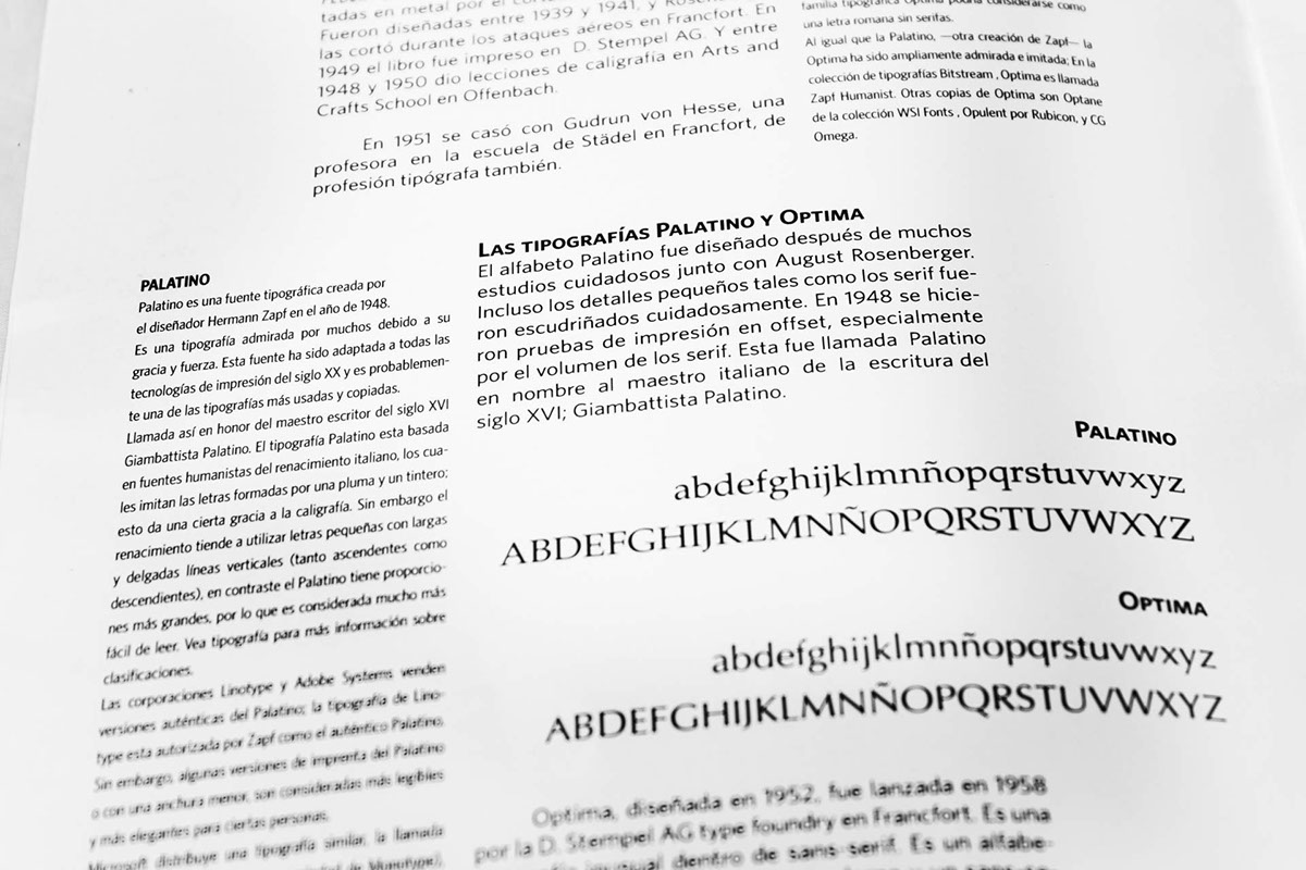 tipografia editorial revista magazine diseño gráfico