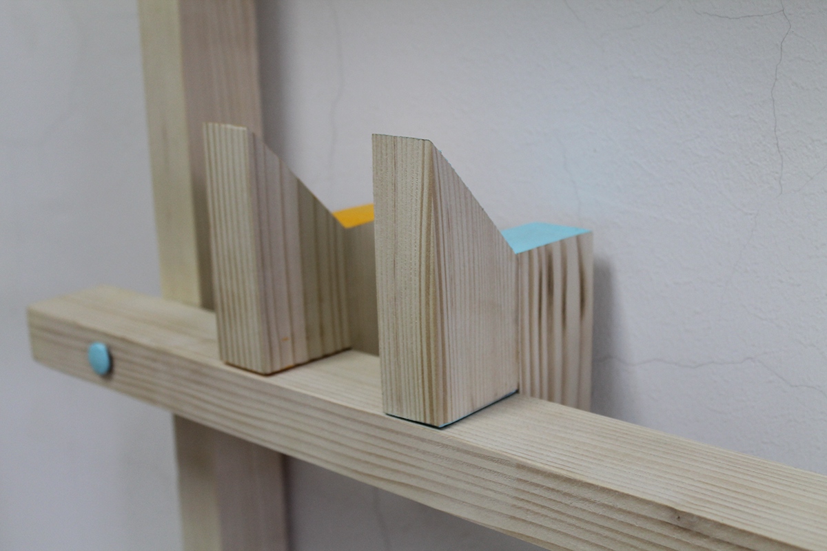simple school furniture unicef local eco Smart didactic wood DIY open source kids shelves walls