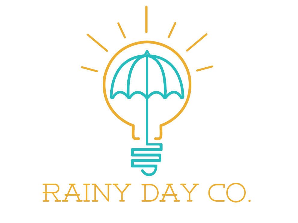 Identity Design Logo Icon Icon Umbrella Lightbulb