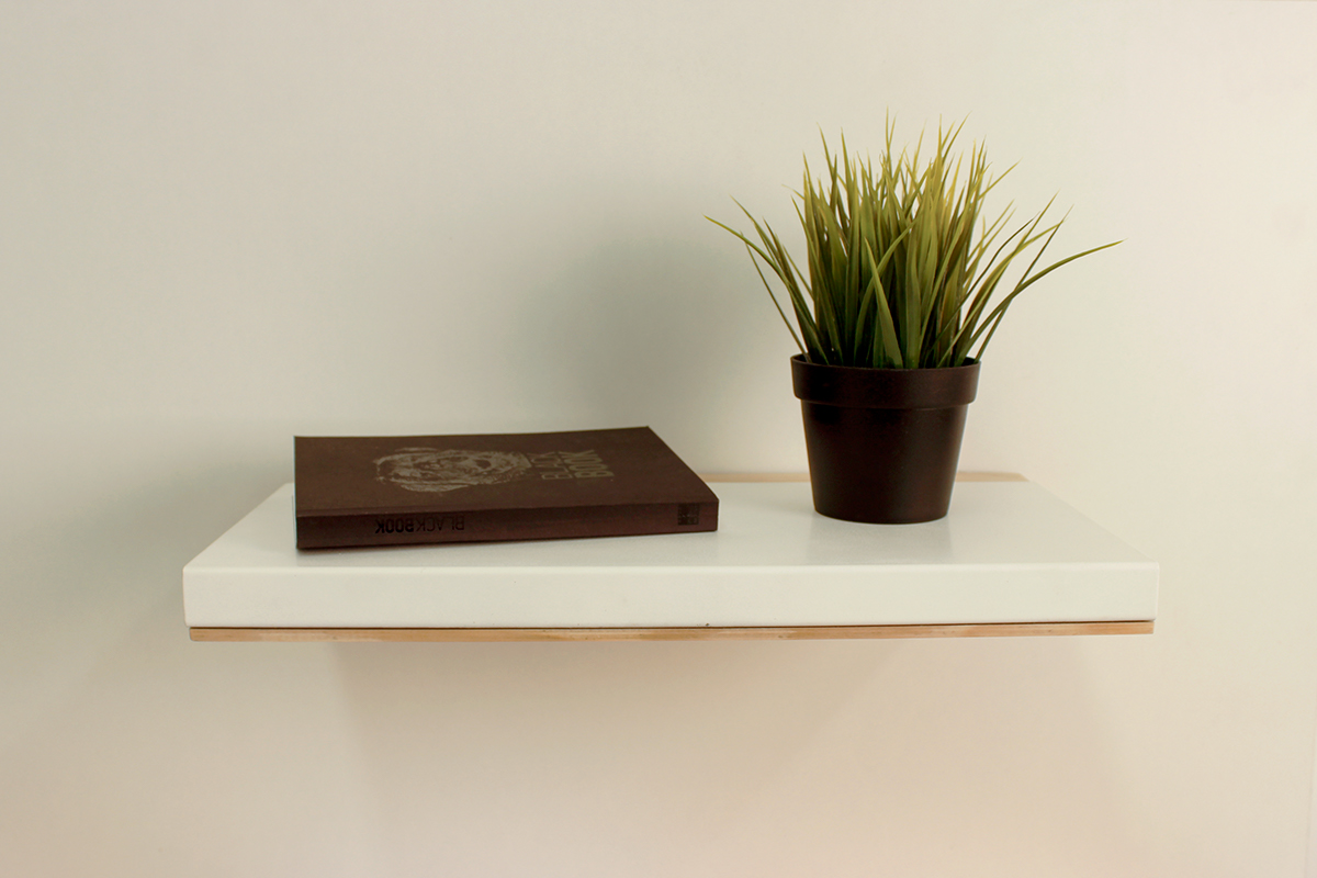product industrial design support wood handmade wall furniture clean minimalist Shelf Minimalism extensible