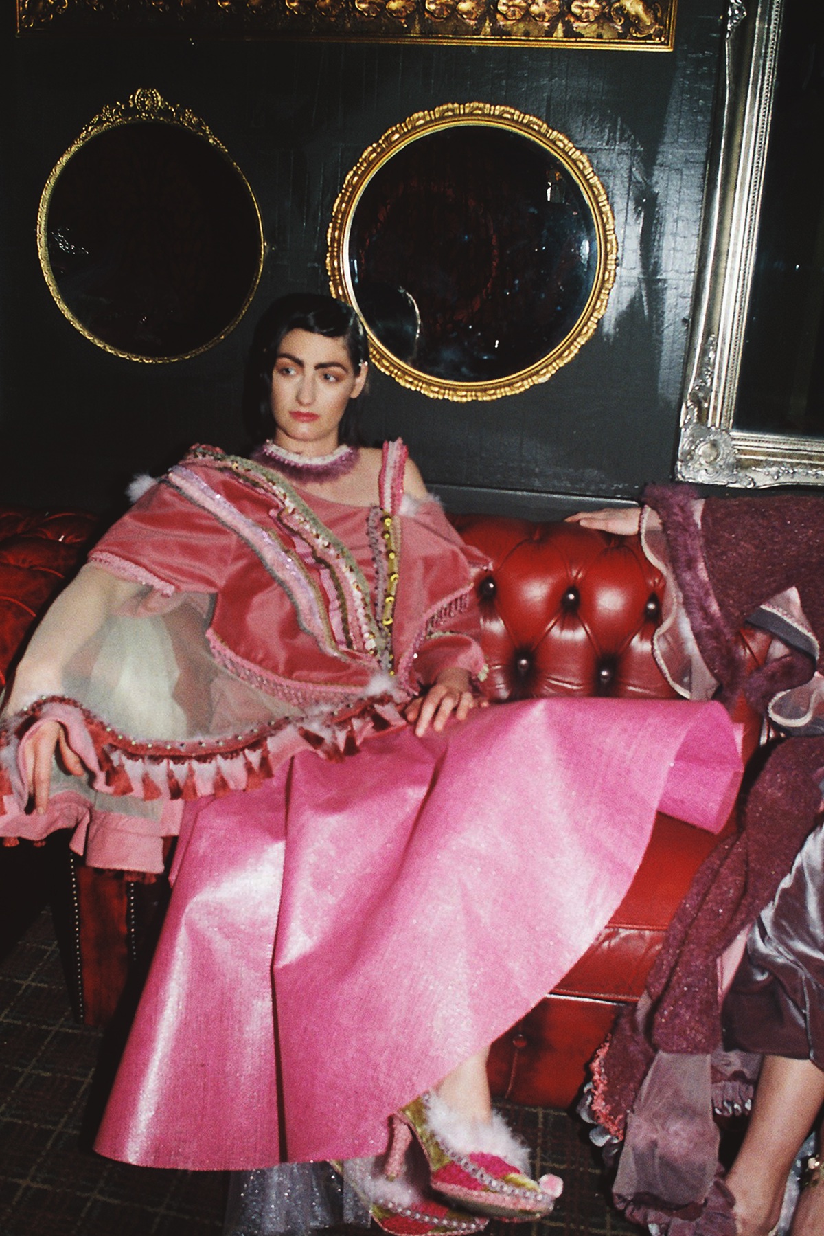 La Vie Parisienne graduate collection fashion design fashion photography editorial pink Victorian