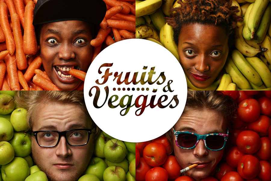 fruits veggies Portrature