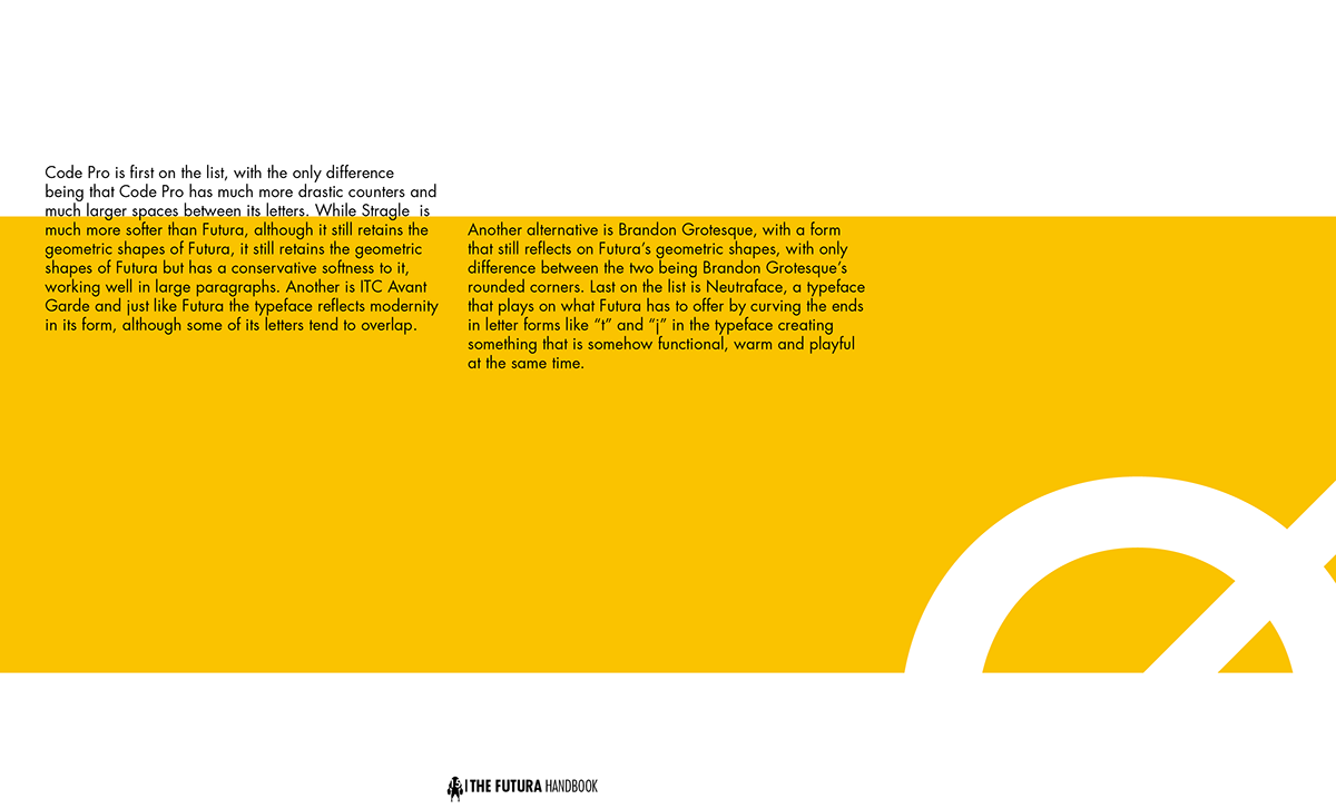 typographic design paul renner publication Booklet modernist Futura