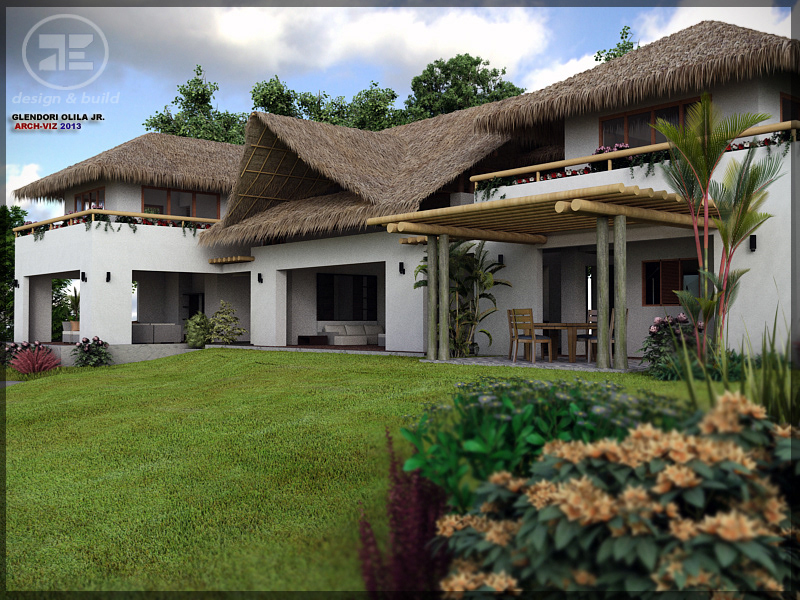 Tropical Residence 3D design