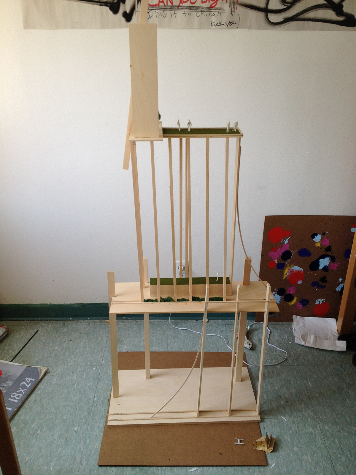 maquette tower maquetteExperiment