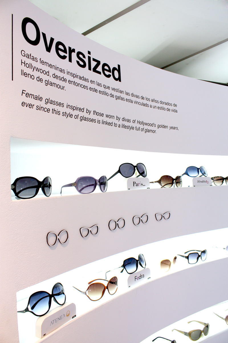 eyewear Flagship Store Retail store store design Visual Merchandising EXHIBIT DESIGN