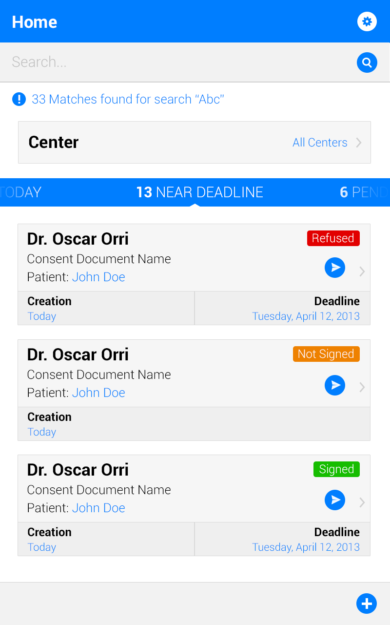 ios iphone iPad apple doctors patients Clinics hospitals medical Consents