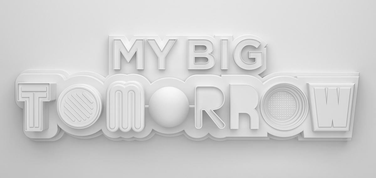 My big tomorrow logo identity world globe inspire Students Careers