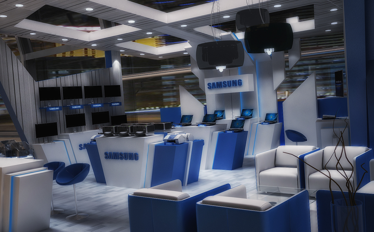 Samsung booth