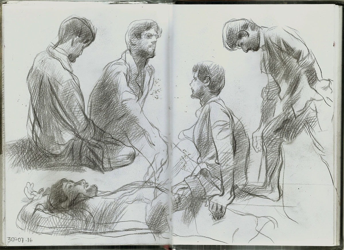 fromlife urbansketch sketches sketchbook graphite charcoal ballpoint lifedrawing art