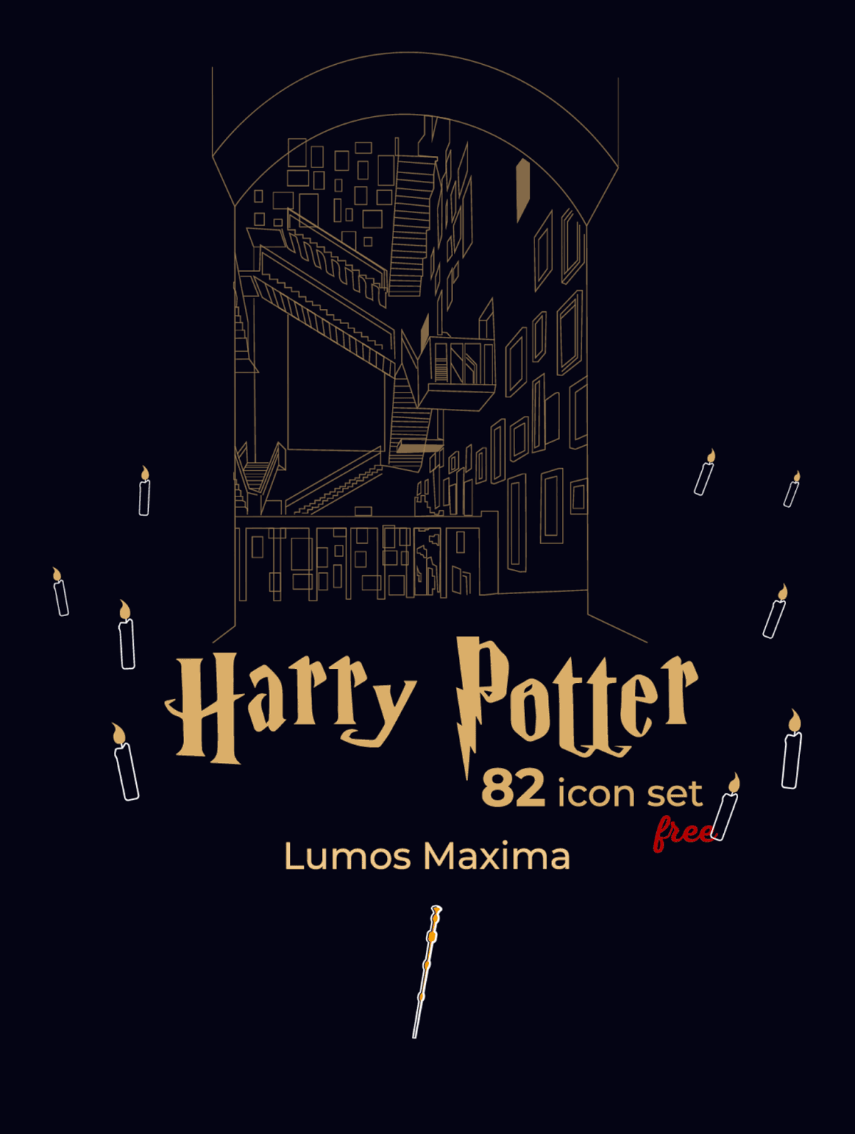 characters fandom harry potter Harry Potter World Hogwarts Icon icon set ILLUSTRATION  Magic   stickers