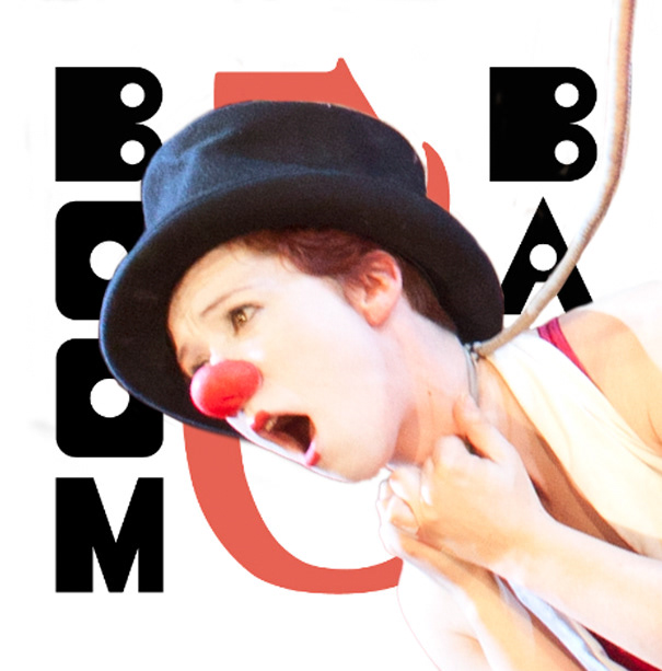 Boom and Bang Circus boom BANG visual identity design Promotion peeping tallulah kitty bang bang bioux clown