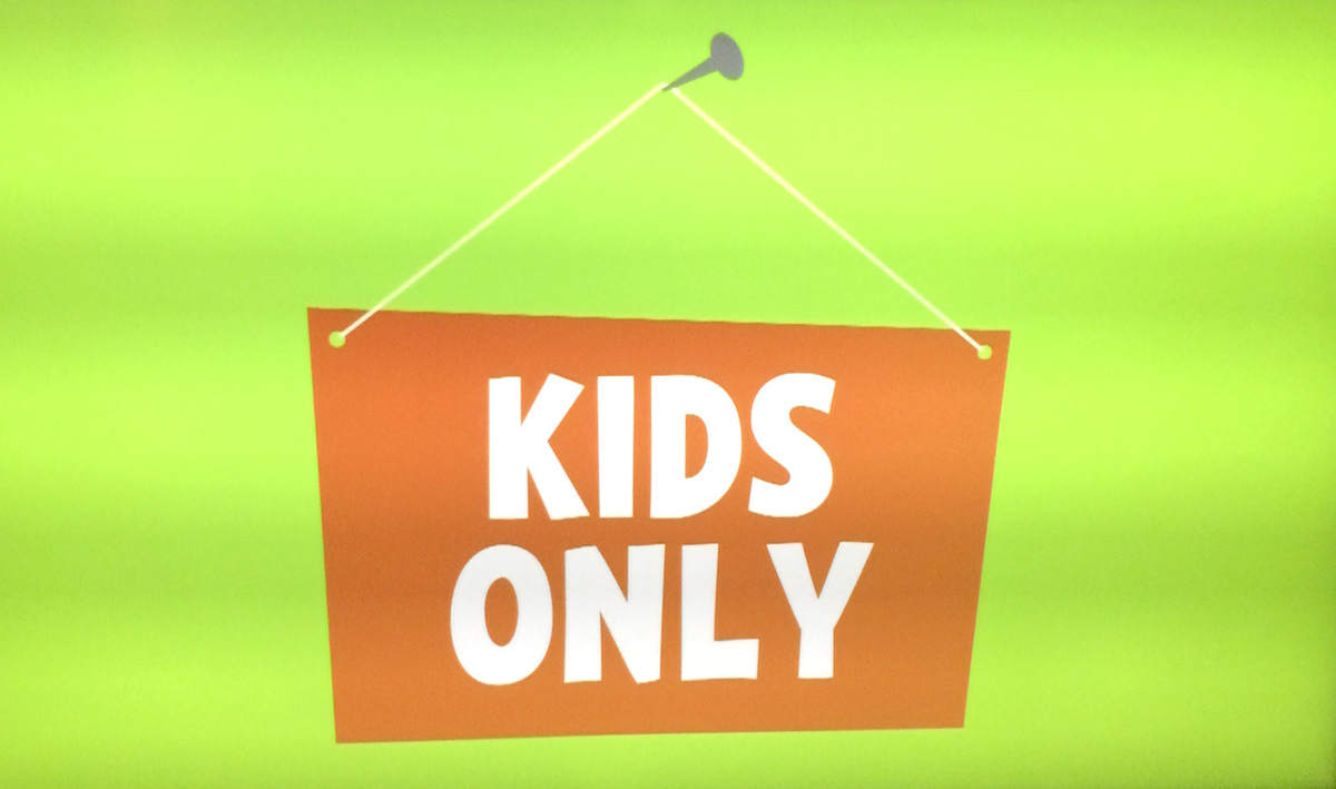 Custom font PBS Kids family friendly
