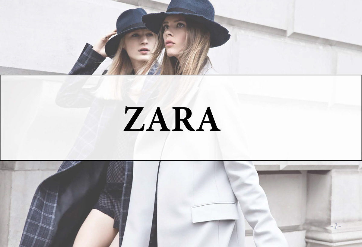fashion marketing ZARA Buying Plan