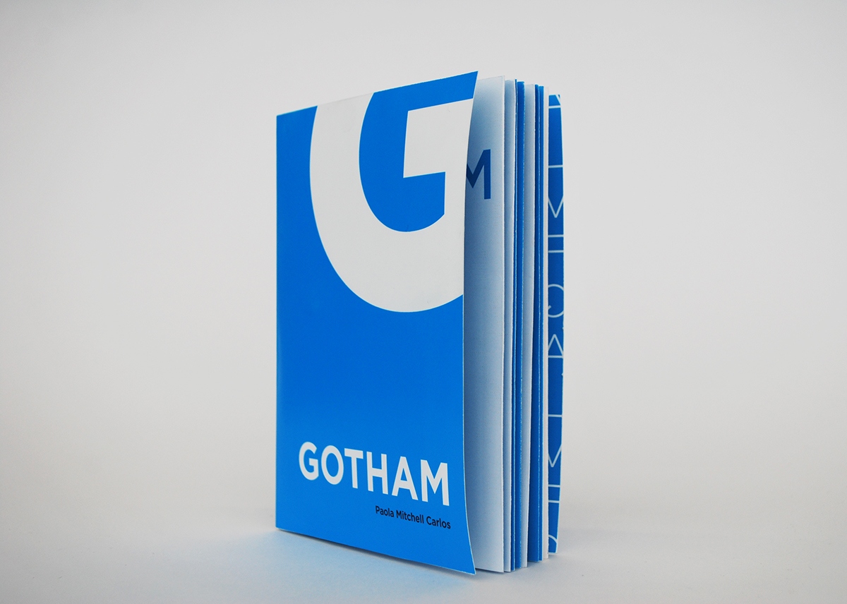 gotham Type Specimen type book
