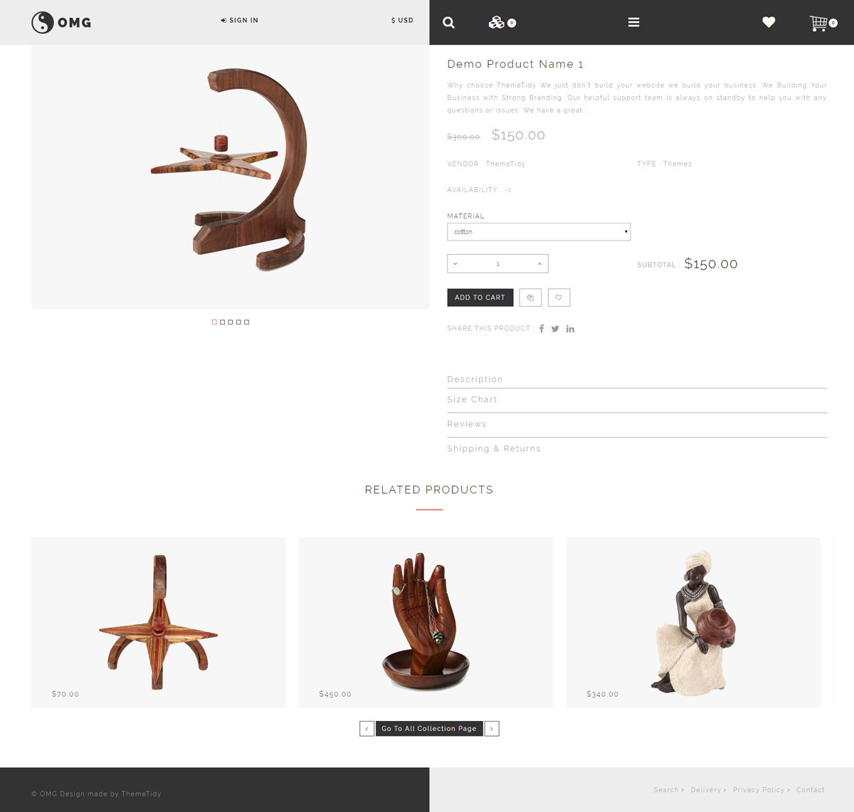 Shopify THEMES Paira templates bootstrap Responsive accessories home decor shop