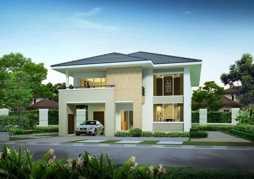 3dperspective home house 3D
