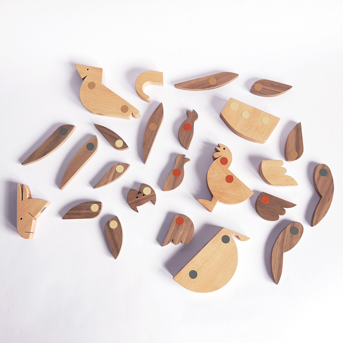 #wooden toys #magnets #Design #product #wood #beech #walnut