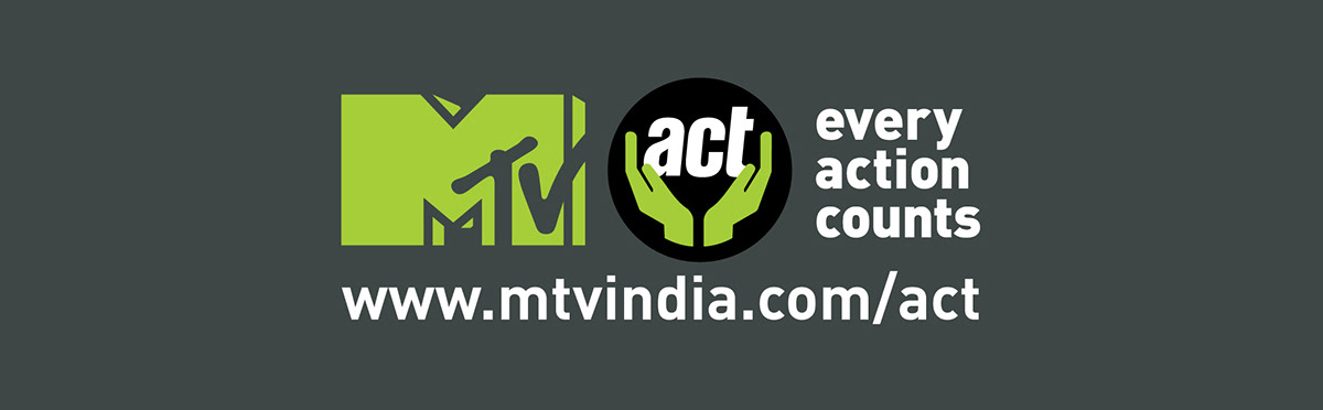 Mtv mtvindia act environment recycle save water water beer tshirt Viacom green
