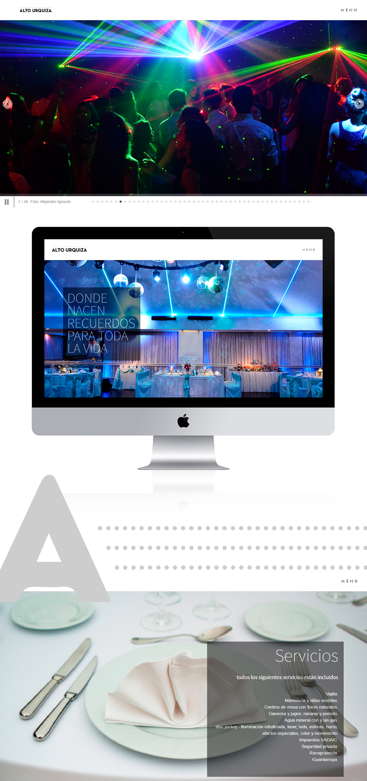 eventos Website design Web Design 