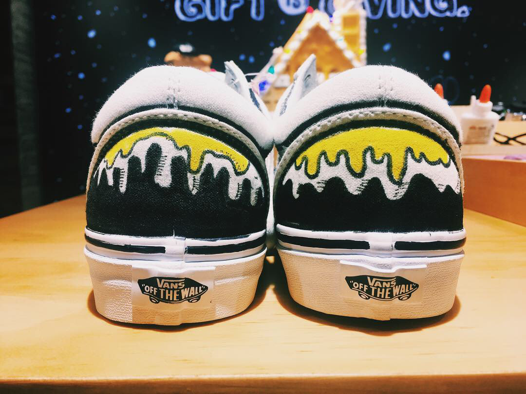 doodle vans shoes