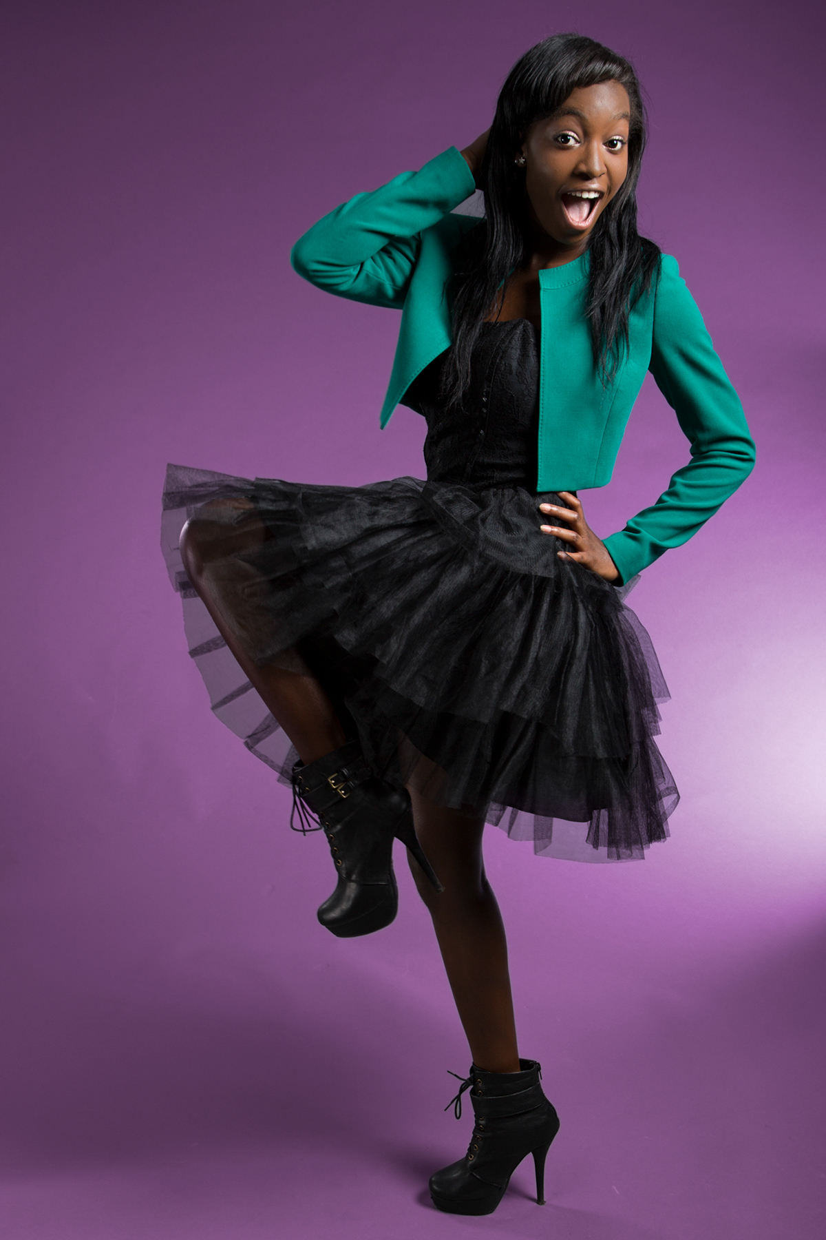 Betsey Johnson dress Style Controlled Lighting studio class black little black dress