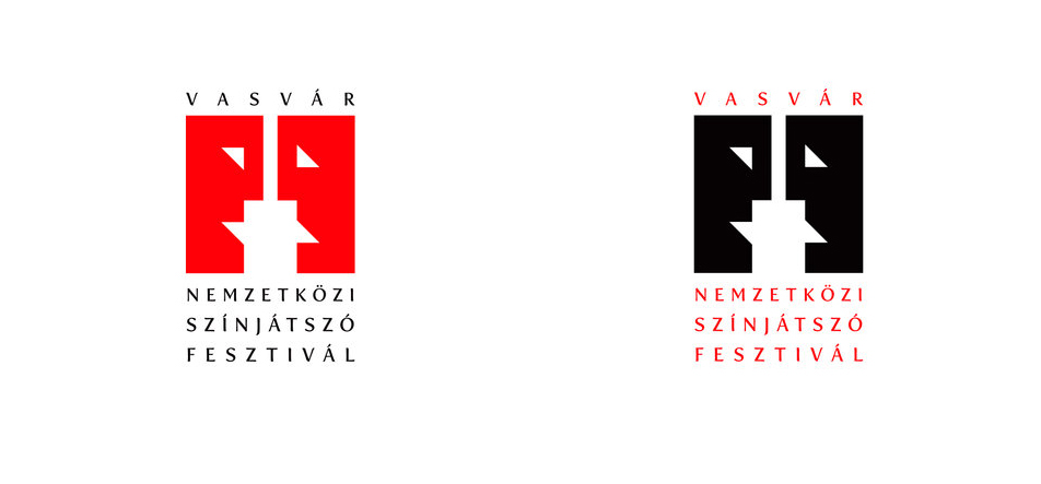 Theatrical fest festival poster logo brand International