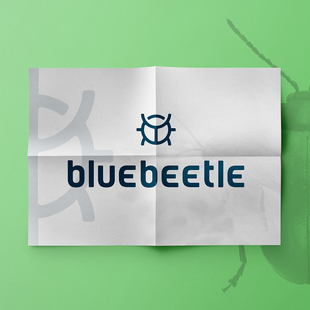 bug beetle logo logomark iconic tovarkovdesign