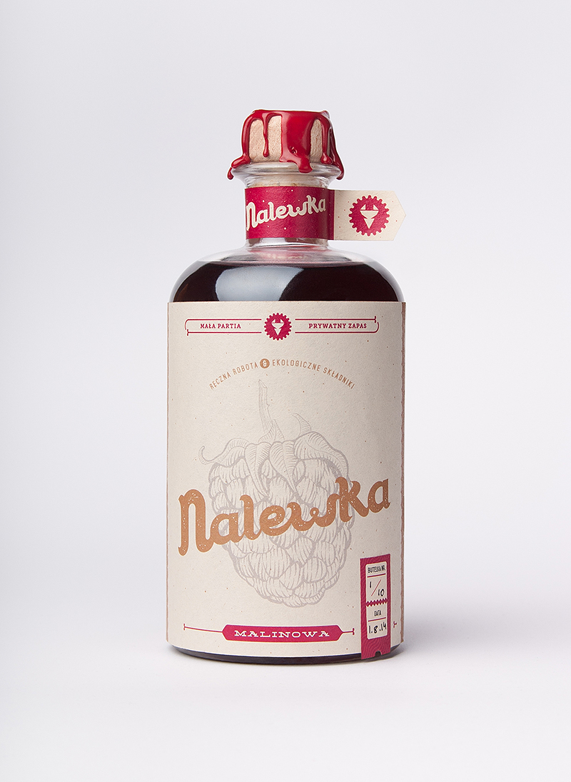 Nalewka spirit poland alcohol package design  foxtrot