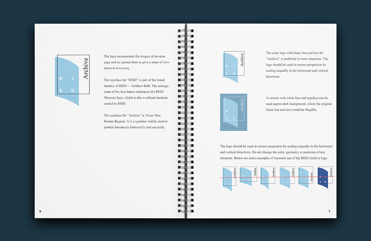 branding  Archive logo animation brand manual risd adaptive reuse stationary posters Adobe Portfolio