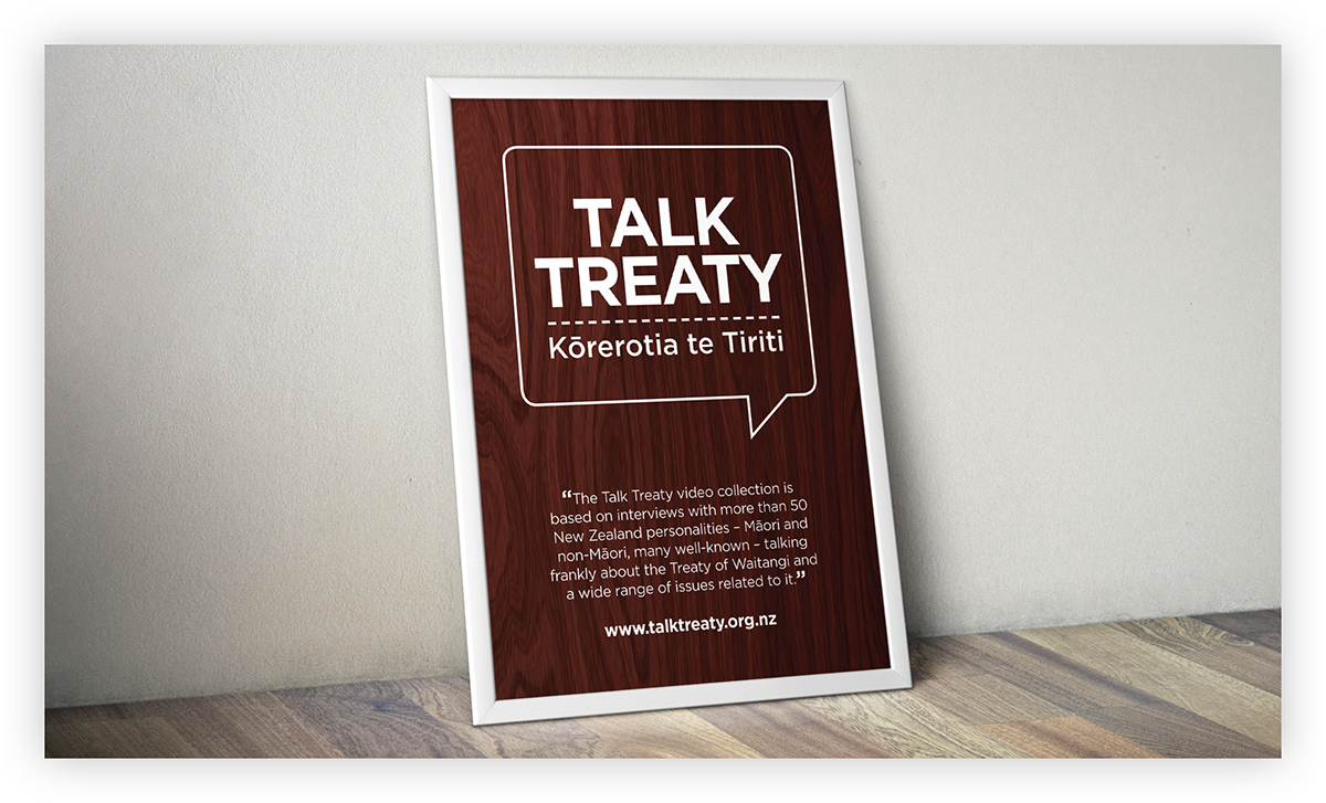 vinyl Talk Treaty library New Zealand Morgan Foundation Signwriting weaving Woven texture
