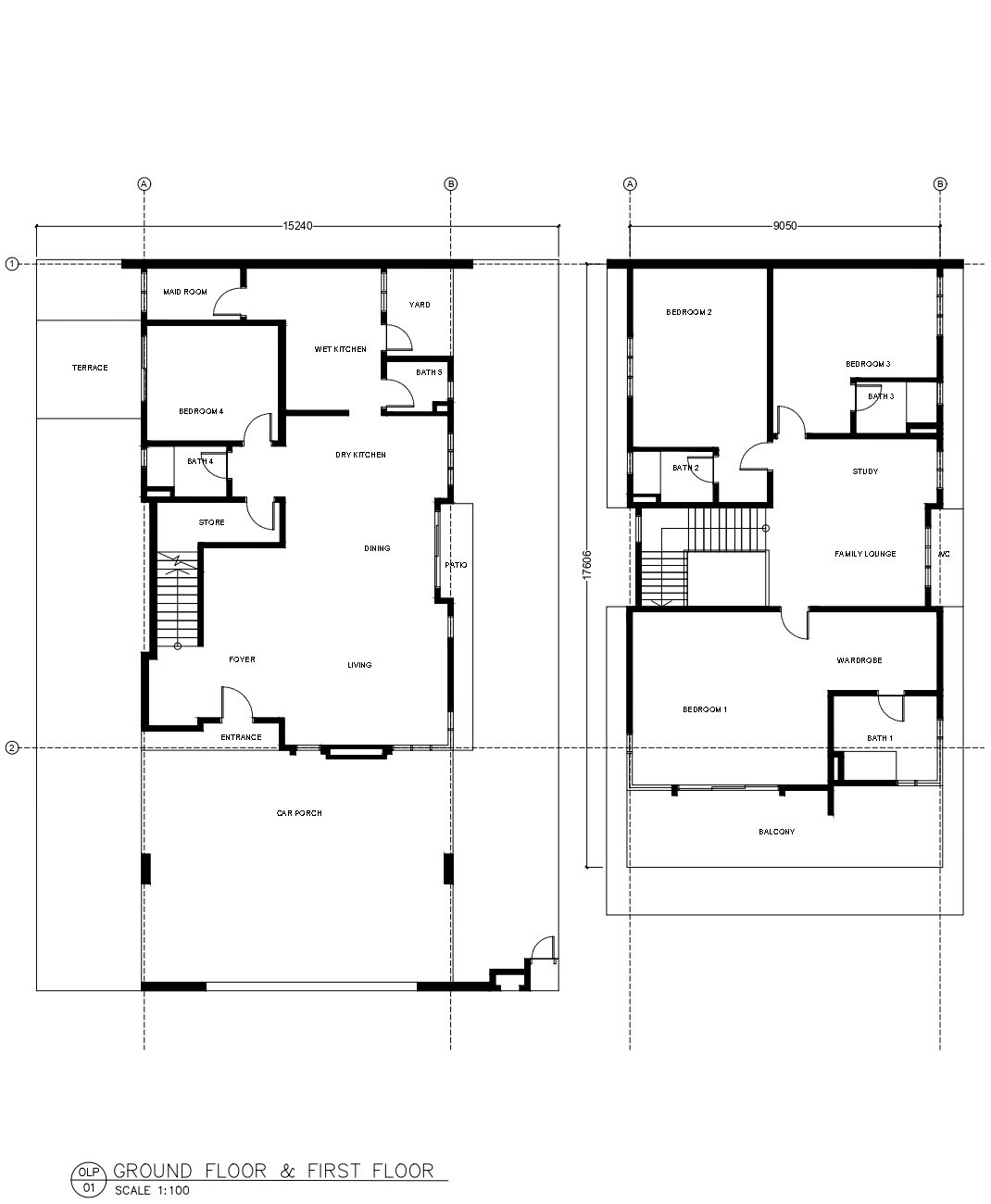 correction revision architectural design 2d drawing layout plan Unlimited