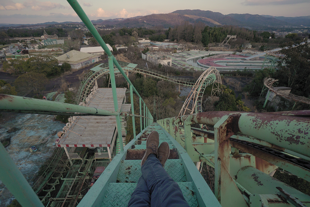 Theme Park urbex Urban exploration Nara dreamland illegal journey