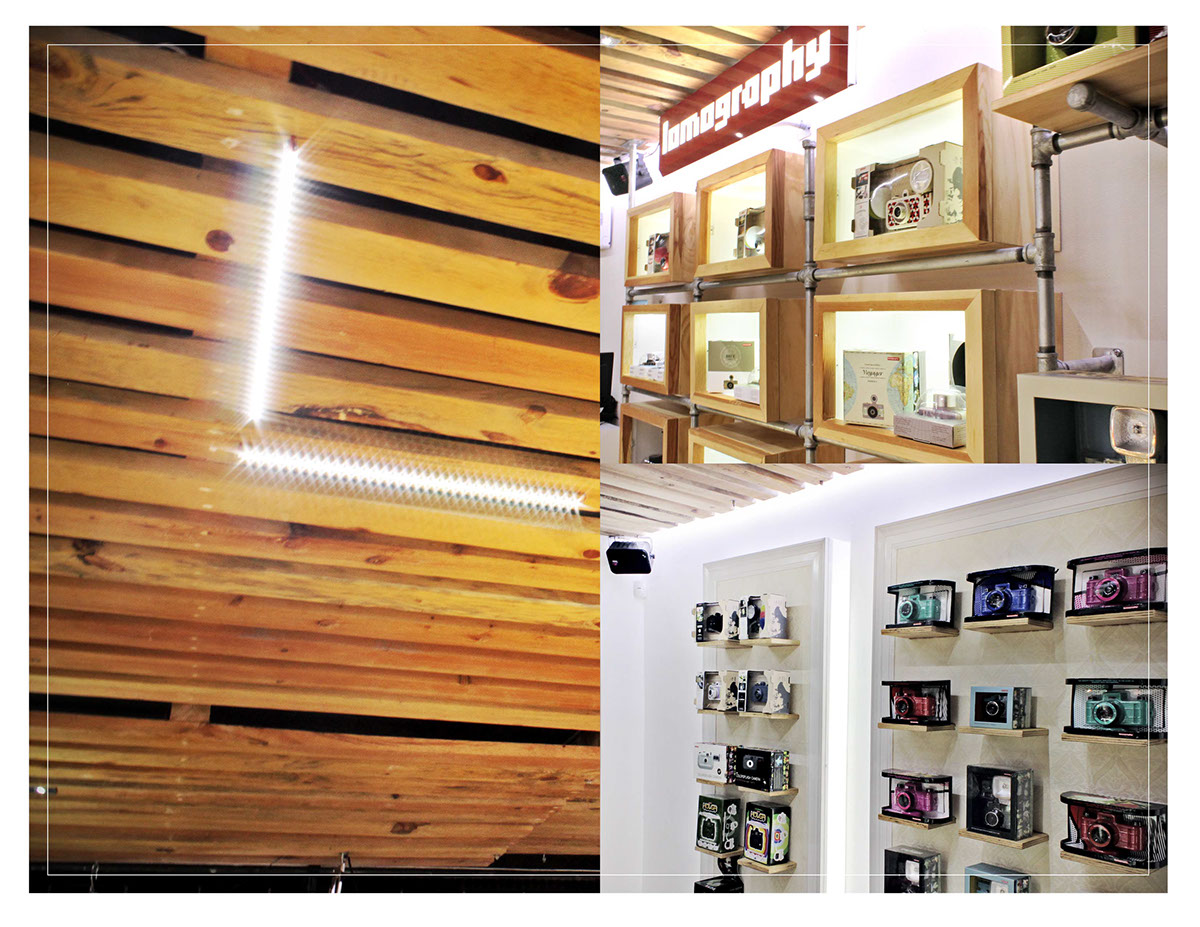 Retail design contemporary Lomography Style Project proyecto Interiorismo
