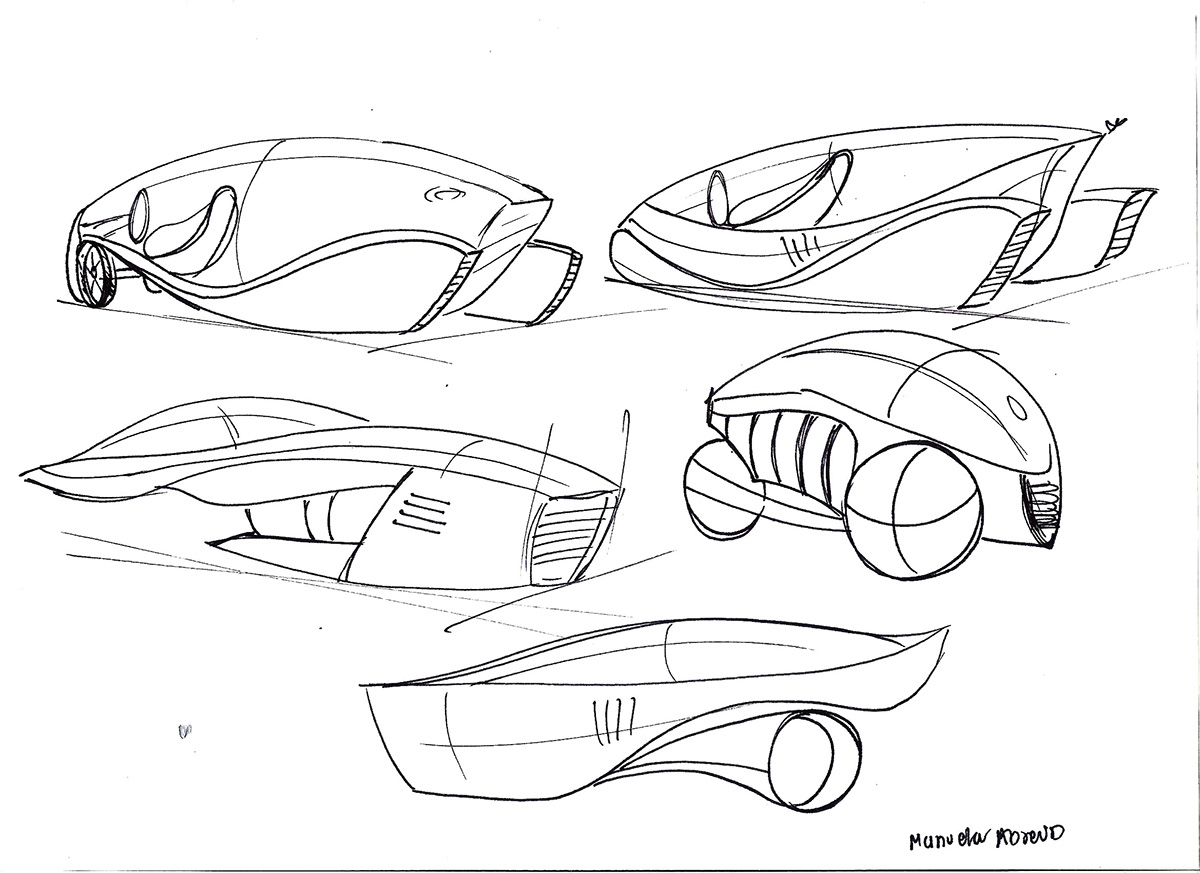 vehículo unipersonal  concept concepto ilustracion  futurism Technology product design   digital art  poster infograma