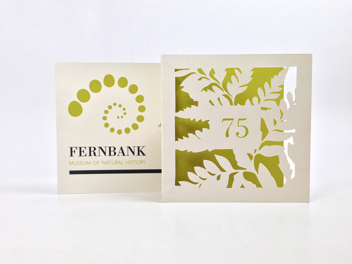 #invitations #fernbank #Museum #print #Print Production #graphic design #flower   #event  