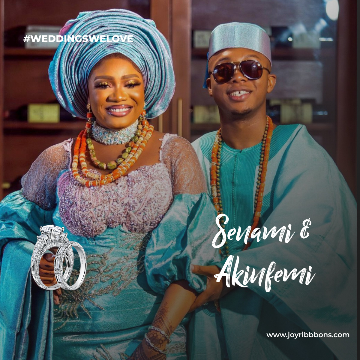 JoyRibbons is the home of all things weddings in Nigeria. We provide an easy-to-use wedding and gift registry
          for about to wed couples. Enjoy some of the Weddings We Love at JoyRibbons with these series
