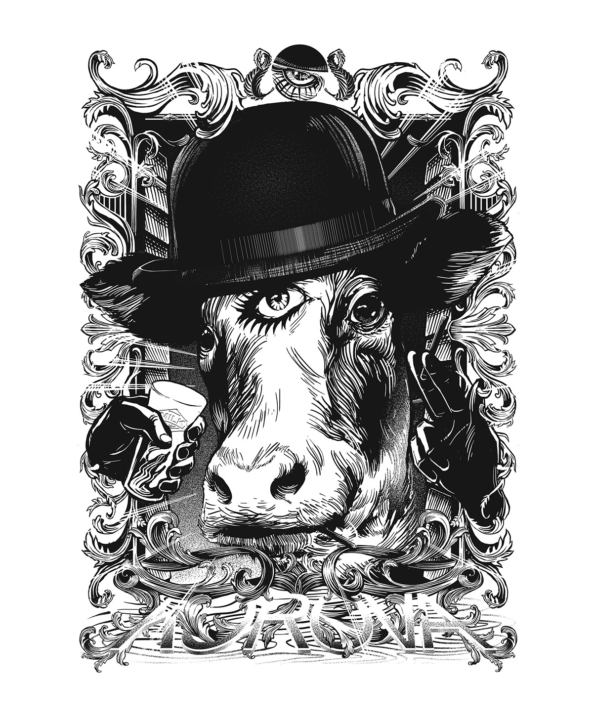 Korova cow t-shirt