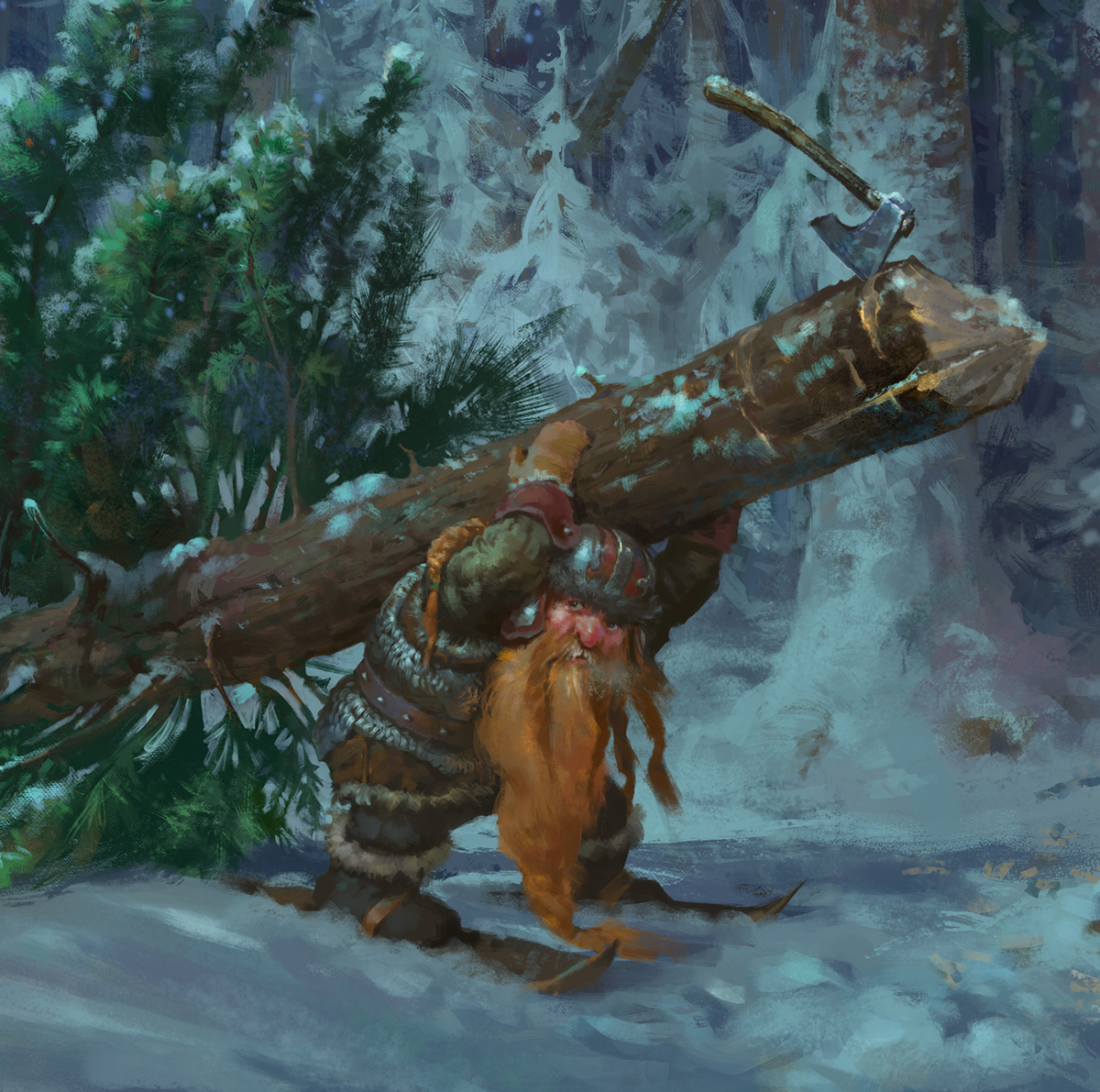 Holiday troll dwarf goblin winter