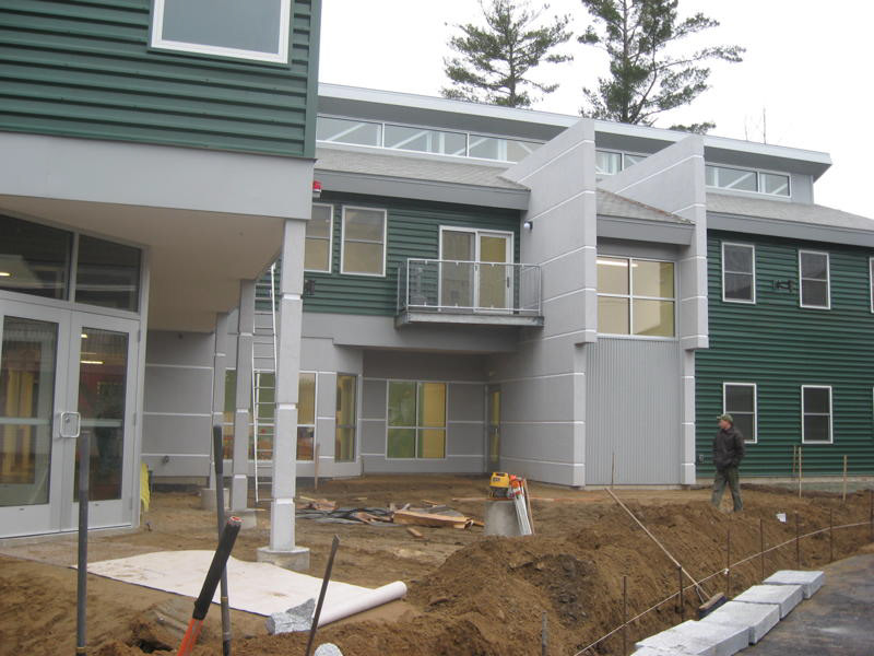 Homeless Shelter  New-Build SIP Panels Portsmouth-New Hampshire