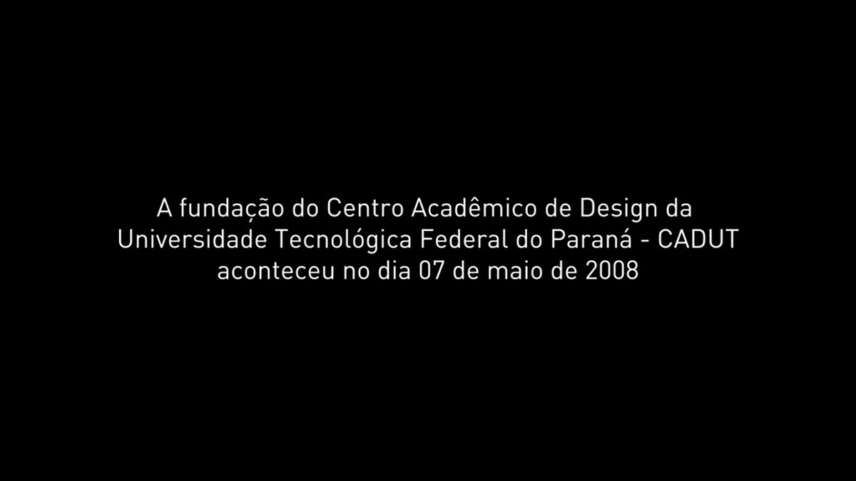design  UTFPR CADUT movimento estudantil  centro Acadêmico